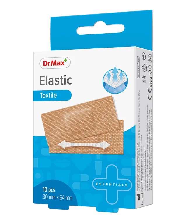 Dr. Max Plasture elastic 30 x 64mm, 10 bucati