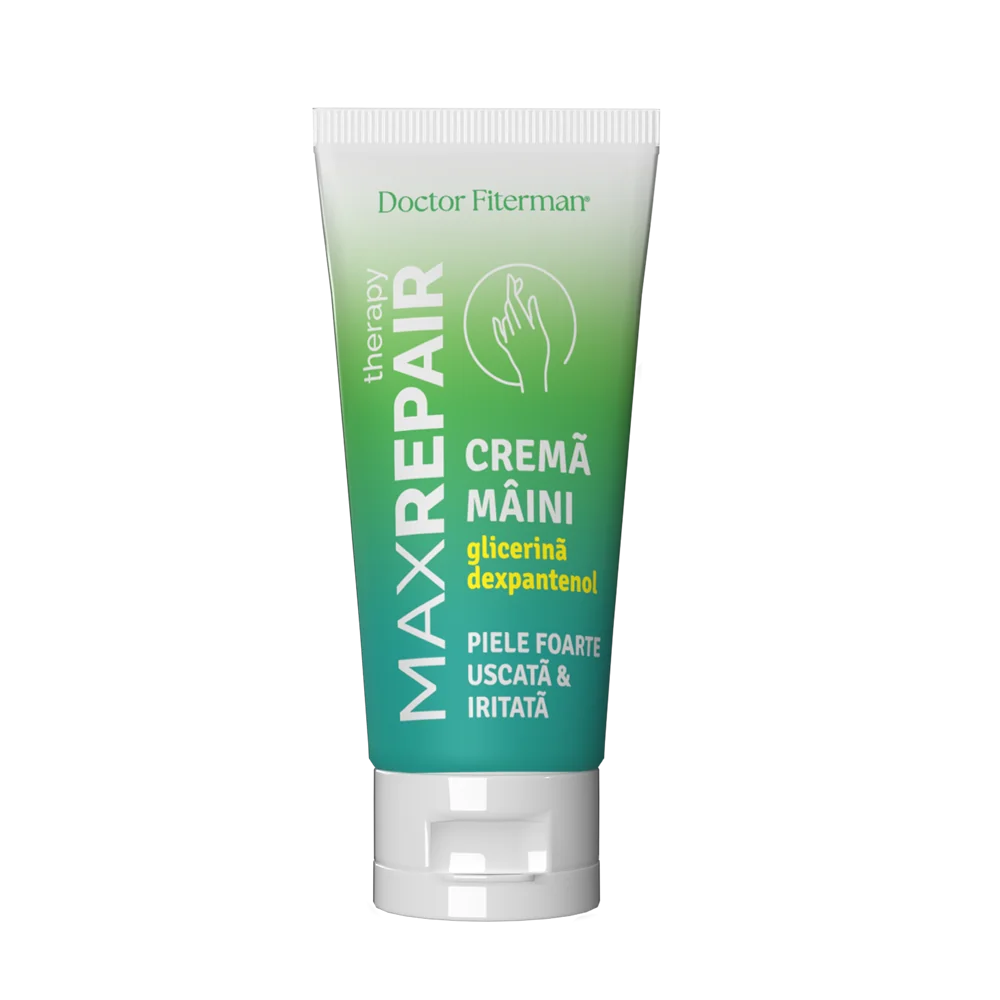 Crema de maini cu Glicerina Maxrepair Therapy, 50ml, Doctor Fiterman