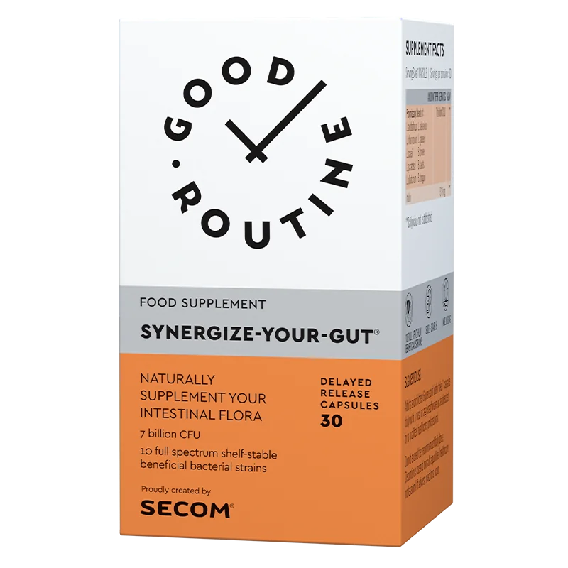 Synergize Your Gut Good Routine, 30 capsule, Secom