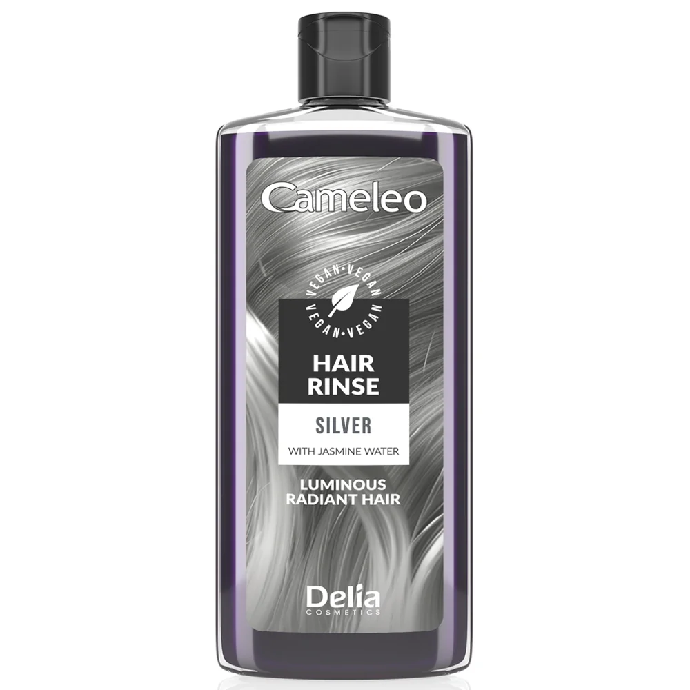Lotiune nuantatoare pentru par Argintiu, 200ml, Delia Cosmetics