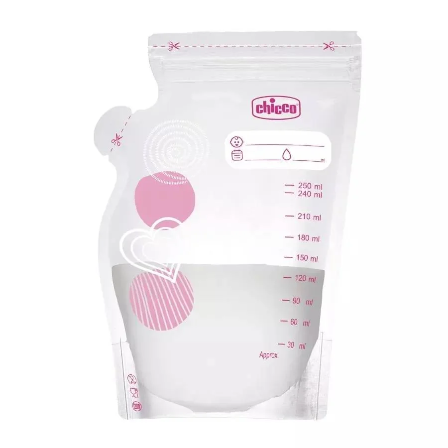 Pungi pentru stocarea laptelui matern, 30 bucati, Chicco
