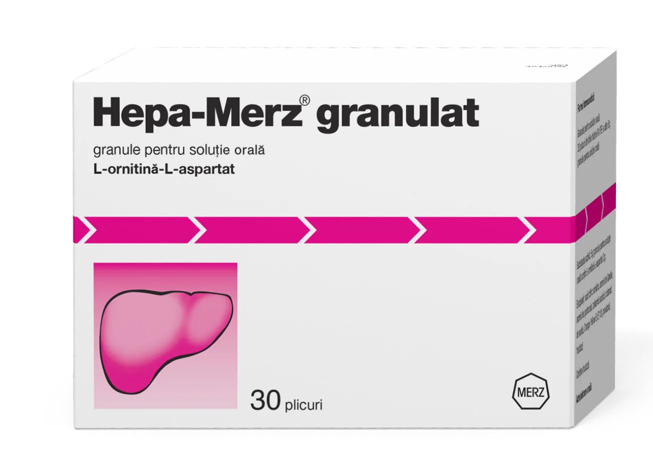 Hepa Merz granule, 30 plicuri, Merz