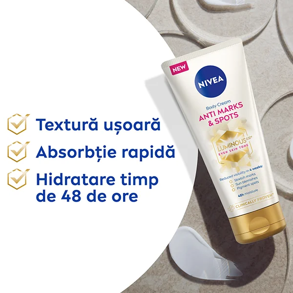 Crema antivergeturi si anti-pete Luminous630, 200ml, Nivea