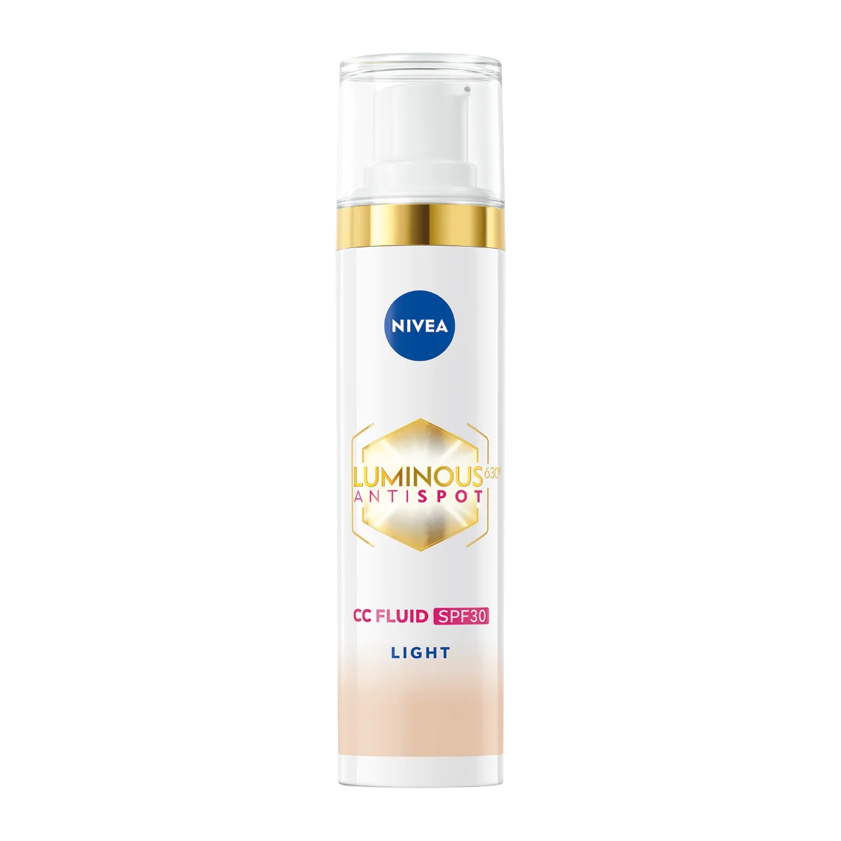 Crema-fluid CC 3 in 1 SPF30 Luminous630 nuanta Light, 30ml, Nivea