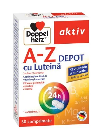 A-Z Depot cu luteina, 30 comprimate, Doppelherz