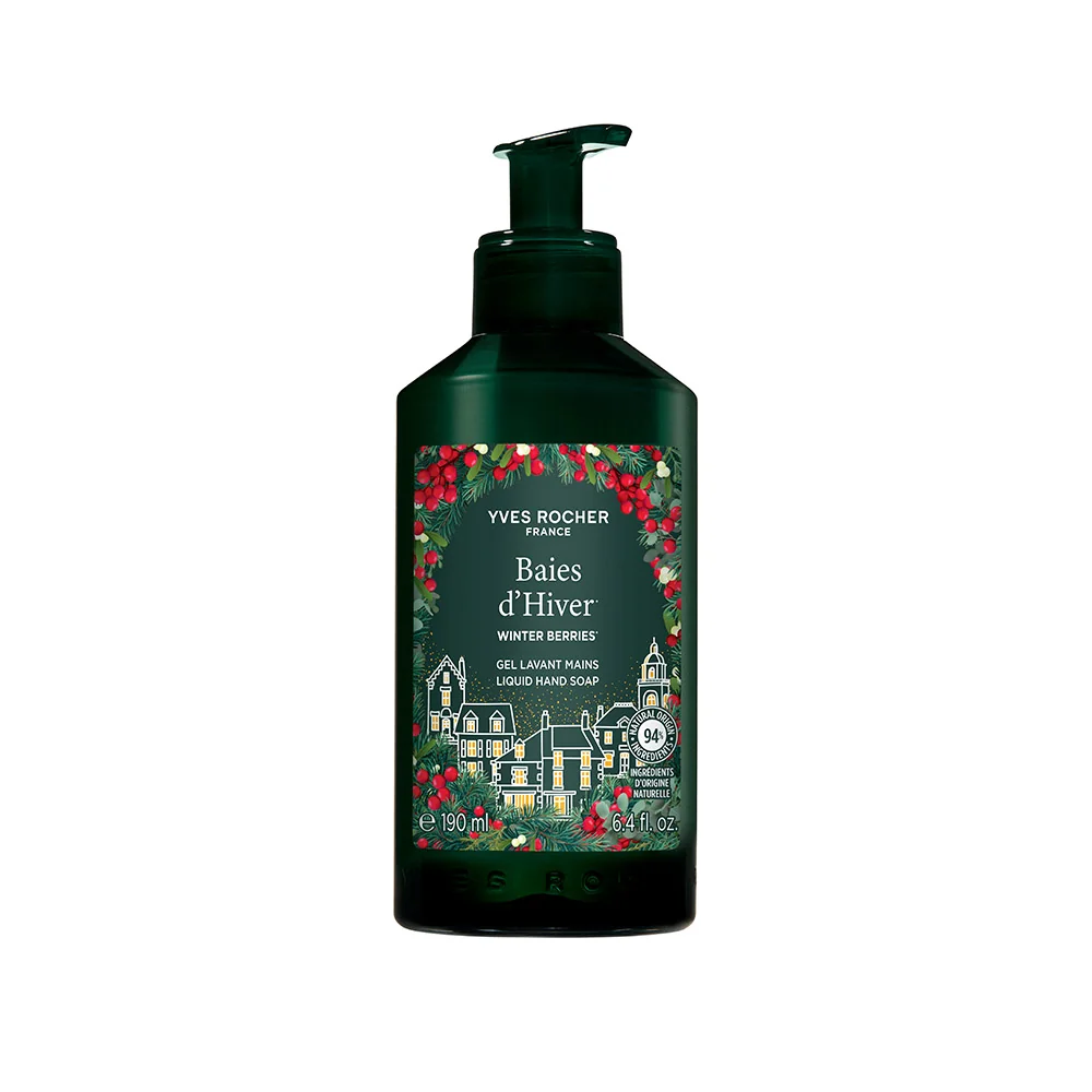 Sapun lichid pentru maini cu fructe rosii, 190ml, Yves Rocher