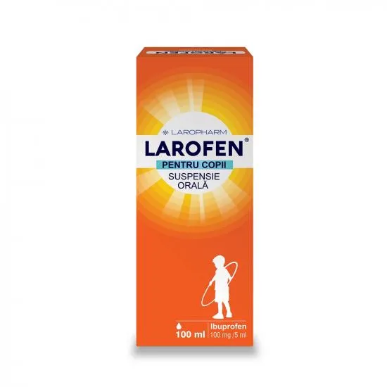 Larofen pentru copii 100mg/5ml, 100ml, Laropharm