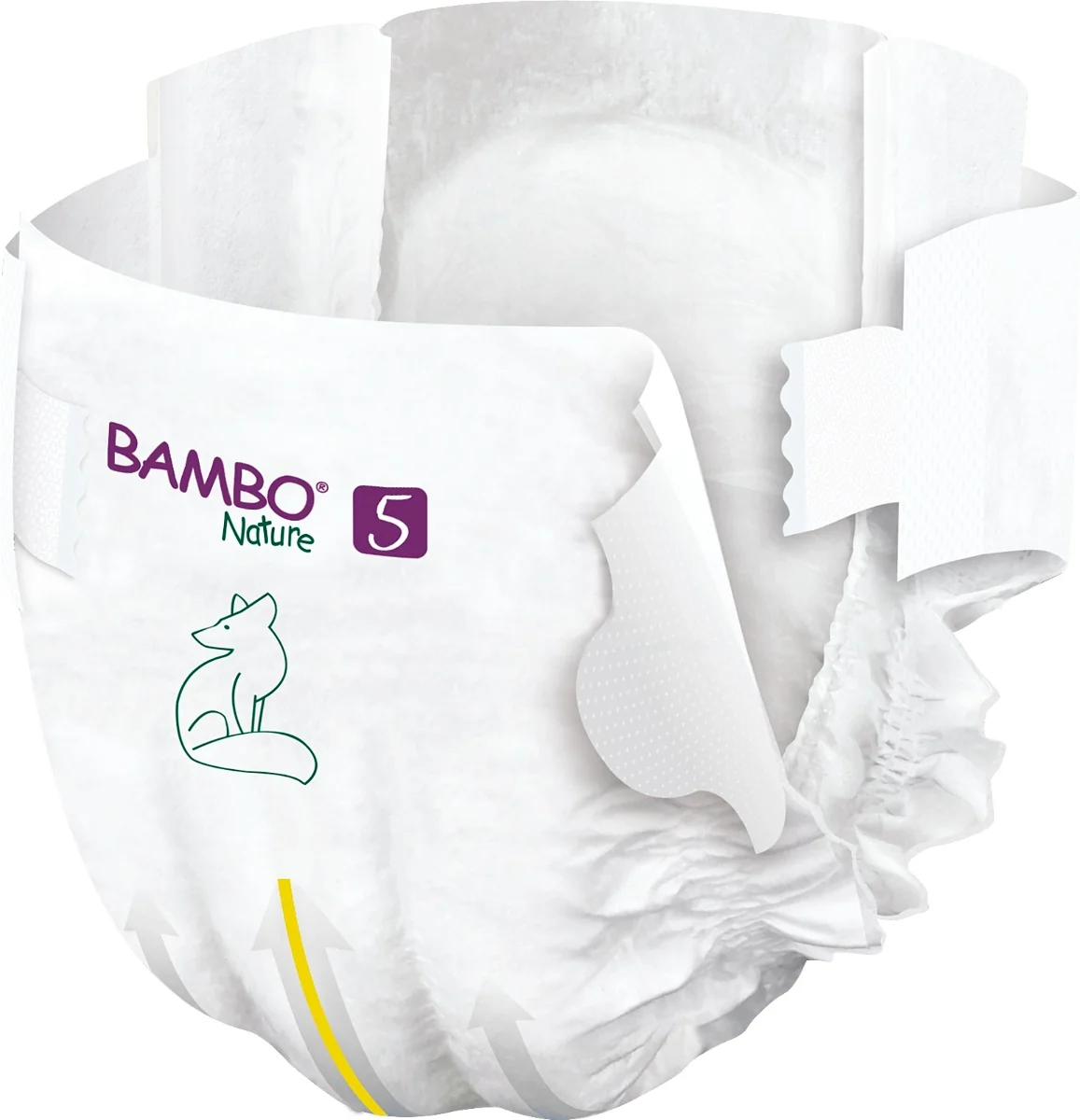 Scutece Ecolabel Nr. 5 pentru 12-18 kg, 22 bucati, Bambo Nature