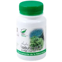 Iodura de K si alge marine, 60 capsule, Pro Natura