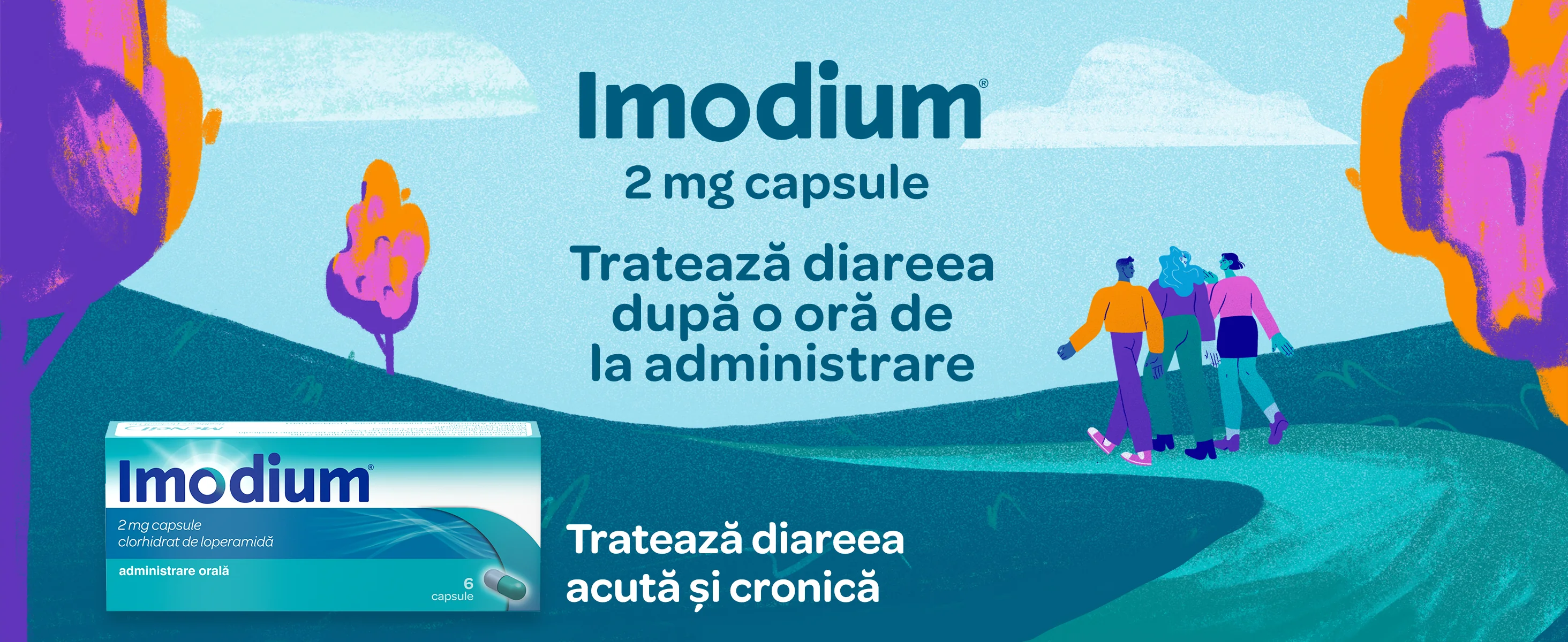 Imodium 2mg capsule- Trateaza diareea duoa o ora de la administrare Imodium 2mg capsule- Trateaza diareea duoa o ora de la administrare
