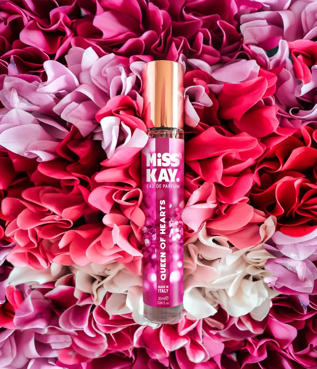 Apa de parfum pentru femei Queen of hearts, 25ml, Miss Kay 