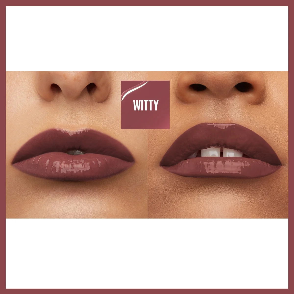 Ruj lichid rezistent cu stralucire de vinil Superstay Ink 40 Witty, 4.2ml, Maybelline