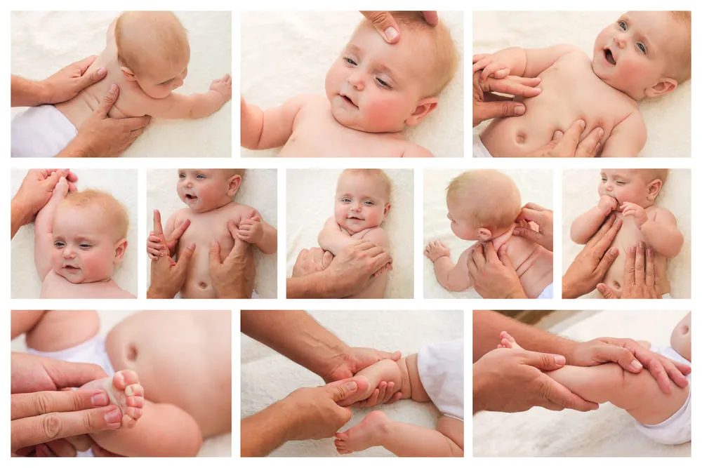 tehnici de masaj pentru bebelusi