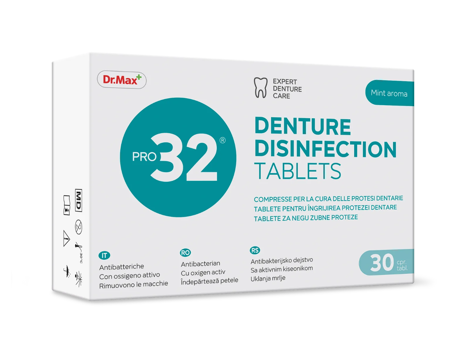 Pro32 Tablete pentru proteza dentara, 30 bucati