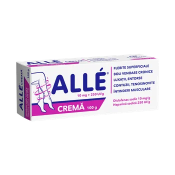 Alle crema 10 mg + 250 UI/g, 100g, Fiterman