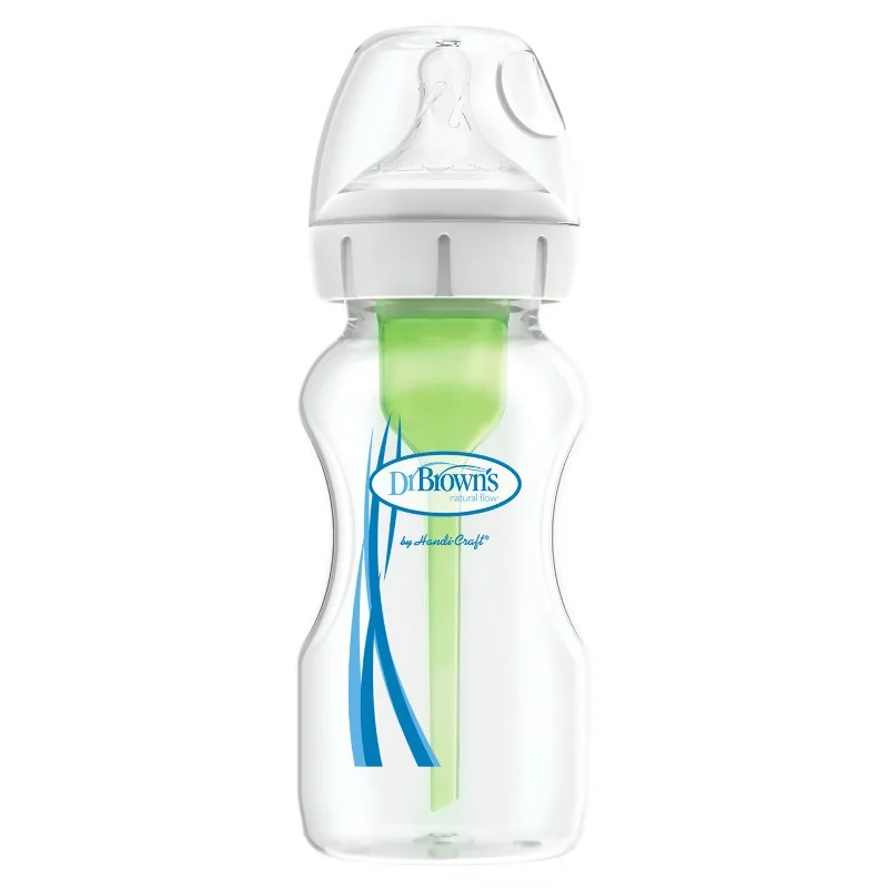 Biberon anti-colici cu gat larg Options+, 270ml, Dr. Brown's