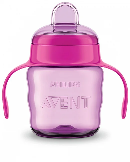 Cana cu tetina de formare pentru +6 luni SCF551/03, 200 ml, Philips Avent