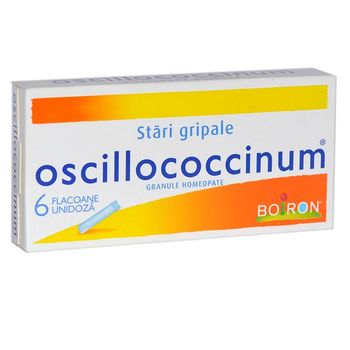 Oscillococcinum, 6 unidoze, Boiron 