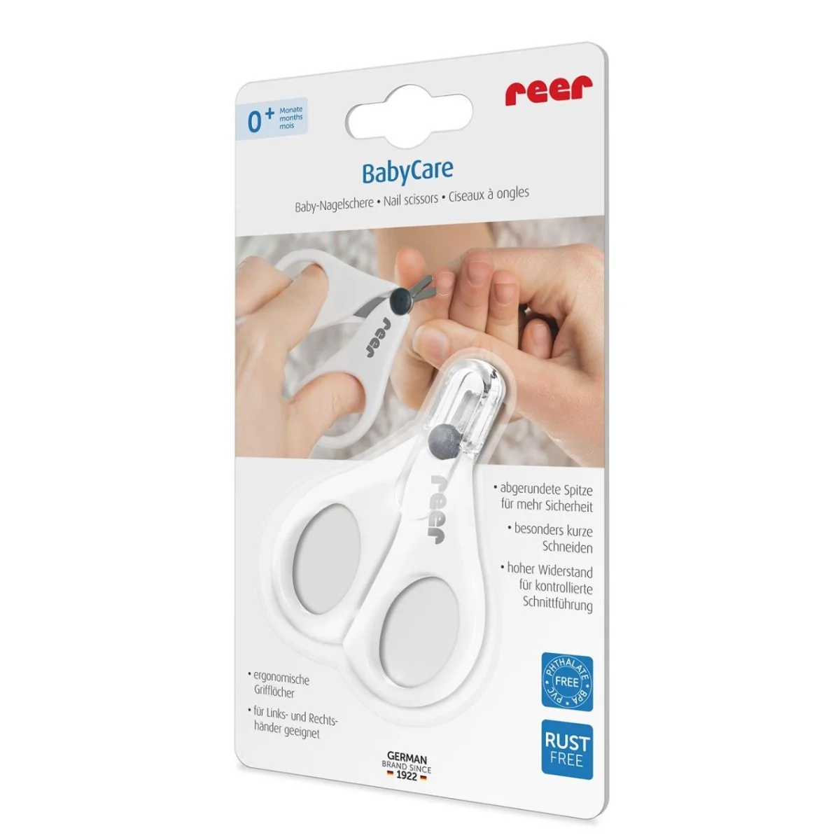 Forfecuta unghii pentru bebelusi BabyCare 81060, 1 bucata, Reer 