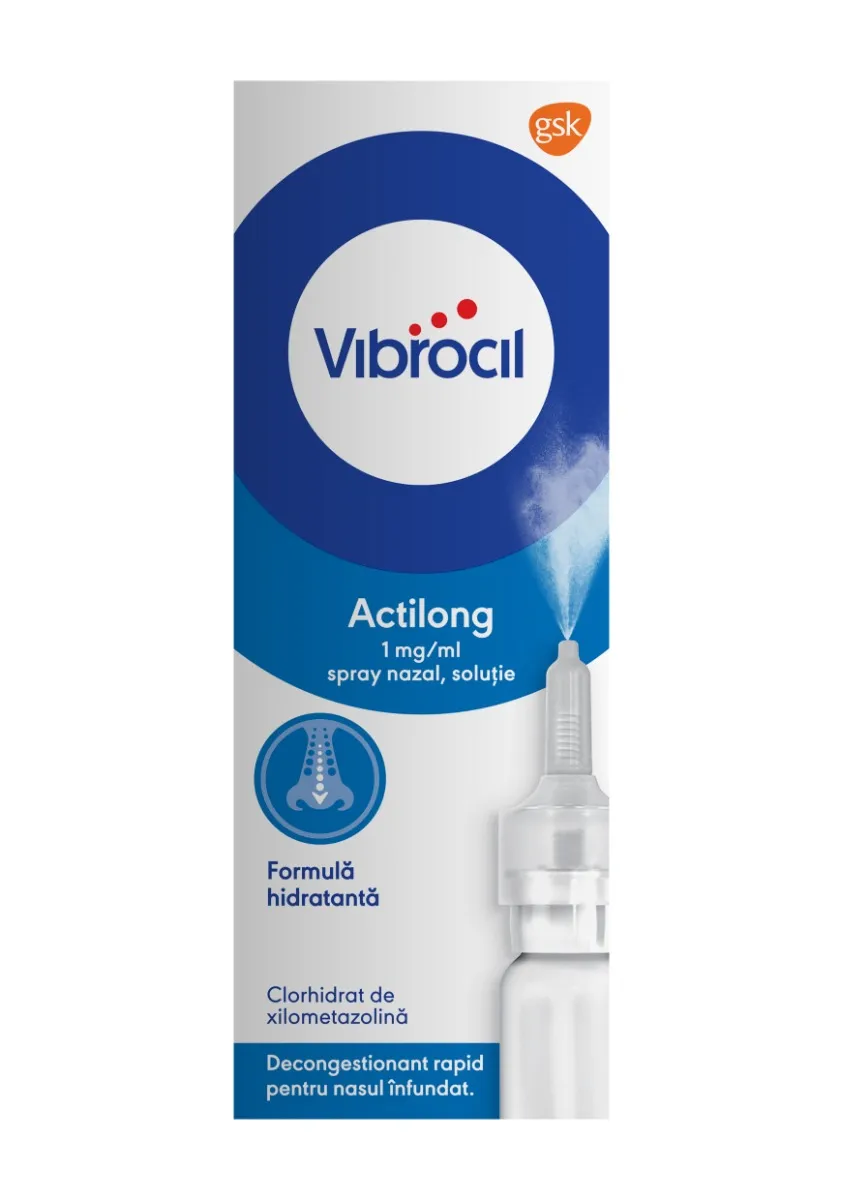 Vibrocil Actilong spray nazal, 10ml, GSK 