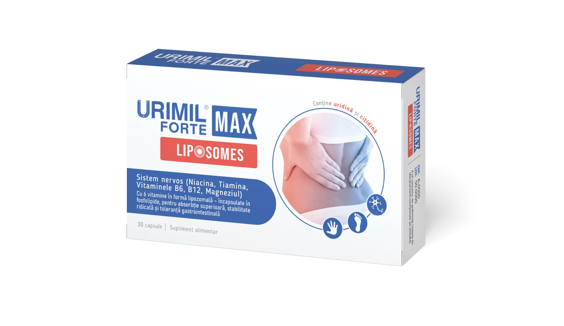 Urimil Forte Max Liposomes, 30 capsule, NaturPharma