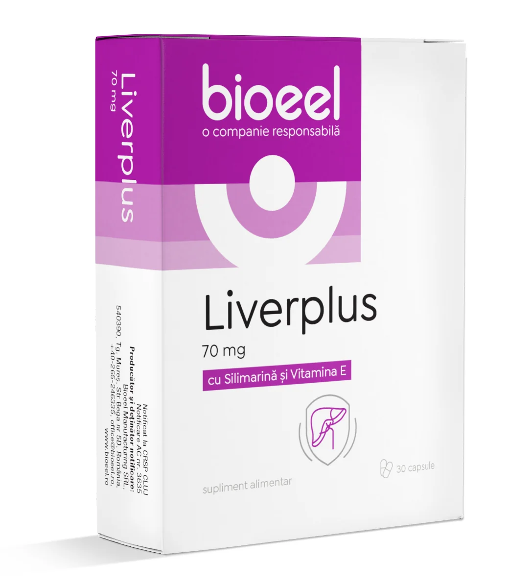 Liverplus 70mg, 80 capsule, Bioeel