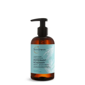 Sapun lichid cu menta si rozmarin, 250ml, Sirra Organics