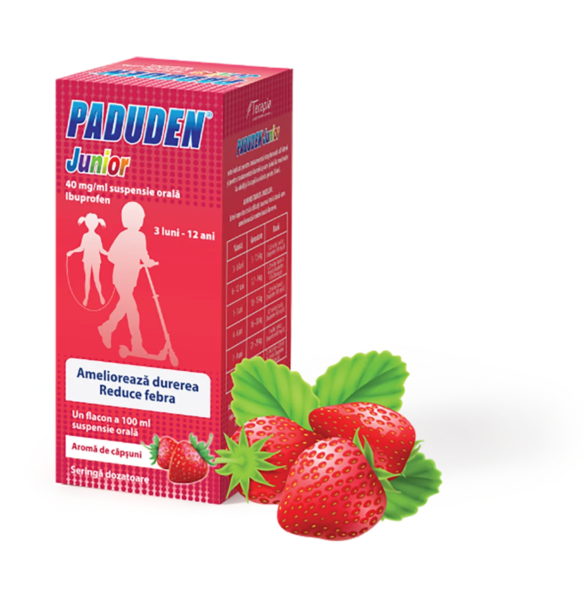 Paduden Junior suspensie orala 40mg/ml, 100ml, Terapia