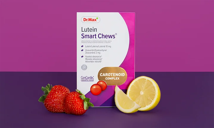 Prezentare Dr. Max Smart ChewsĀ® Lutein Prezentare Dr. Max Smart ChewsĀ® Lutein