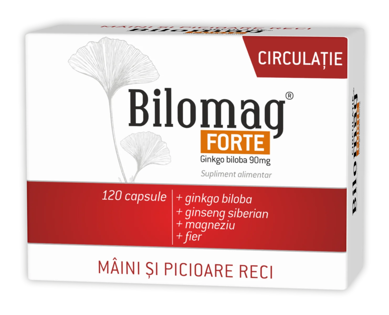 Bilomag forte Circulatie, 120 capsule,  Zdrovit