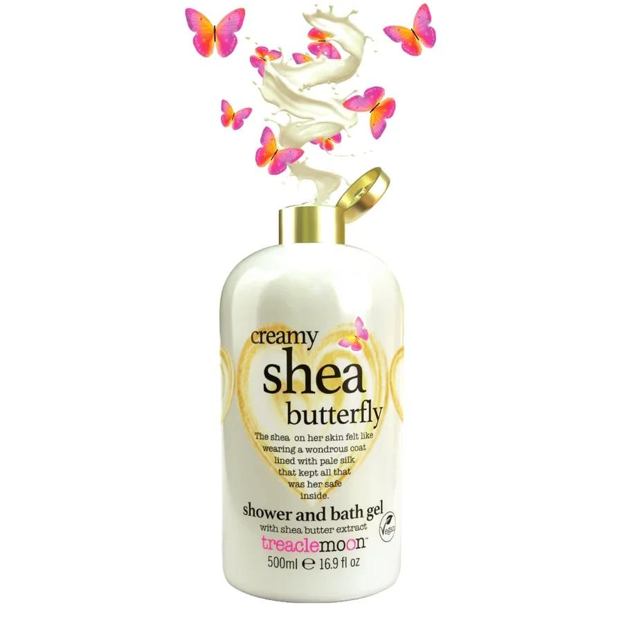 Gel de dus Creamy Shea Butterfly, 500ml, Treaclemoon