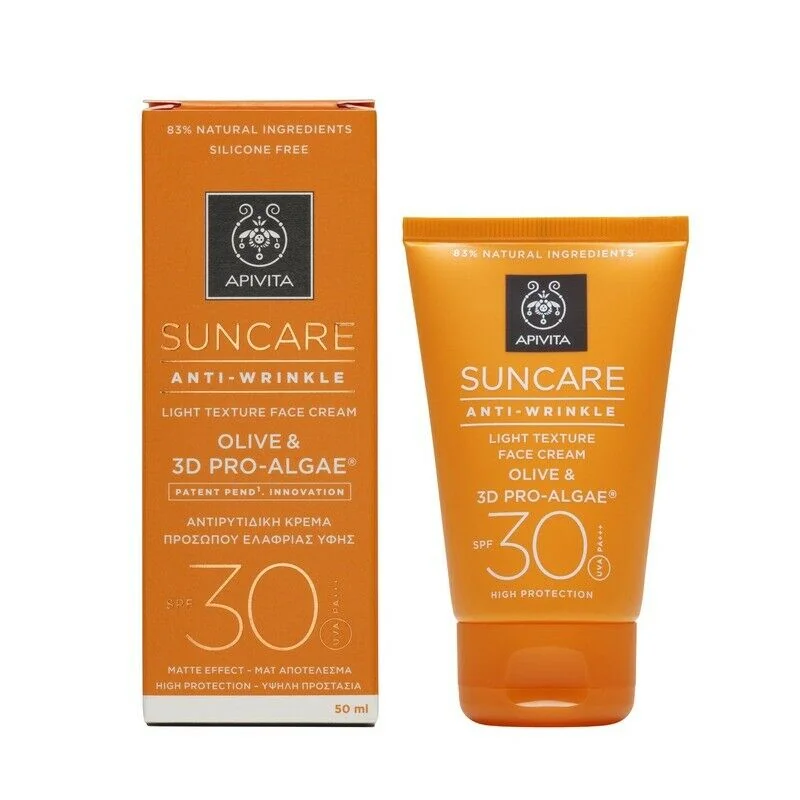 Apivita SunCare Crema antirid cu SPF30, 50ml