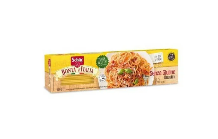 Paste bucatini fara gluten, 450g, Schar