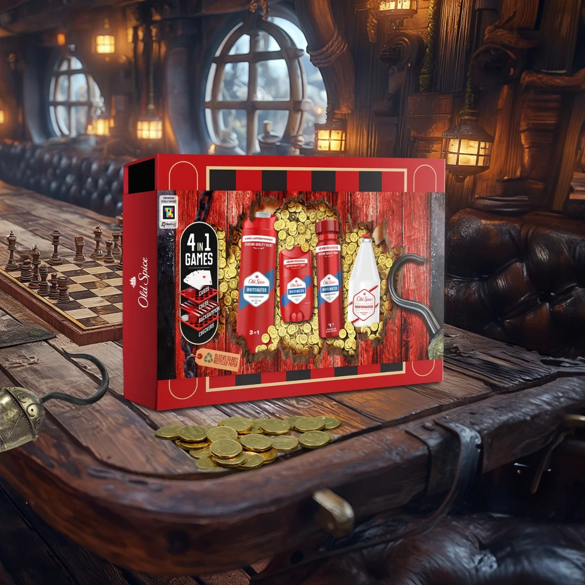 Set Whitewater Gamebox, Old Spice