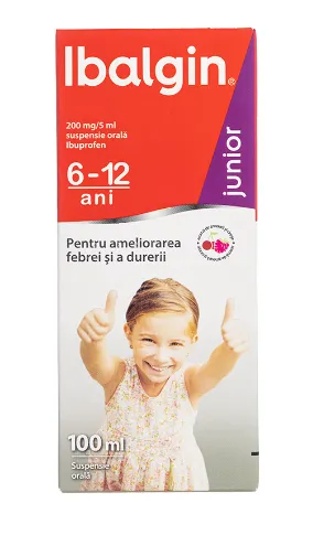 Ibalgin Junior 200mg/5ml, 100ml, Sanofi 