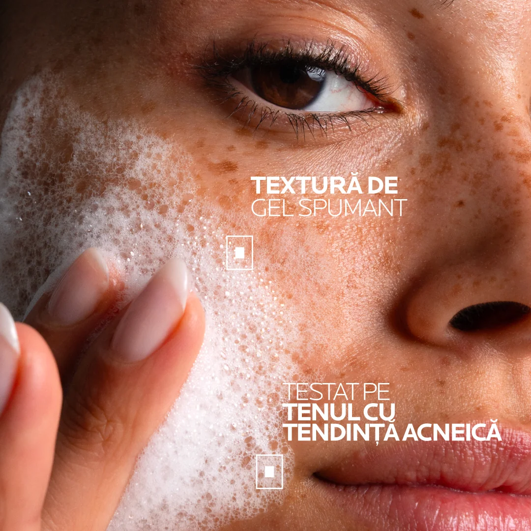 Rezerva gel spumant purifiant +M Effaclar, 400ml, La Roche-Posay