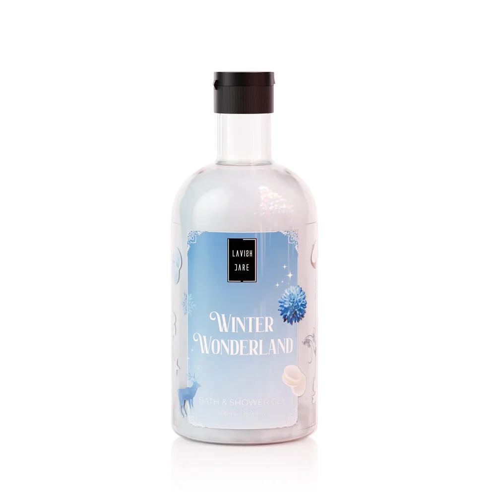 Pachet Gel de dus 500ml + Lotiune de corp 300ml Winter Wonderland, Lavish Care