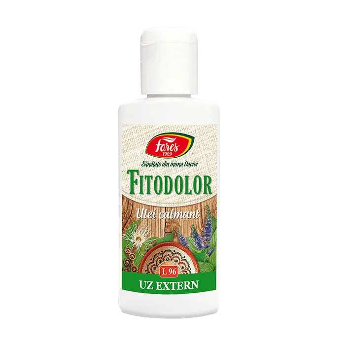 Ulei calmant fitodolor L96, 100ml, Fares