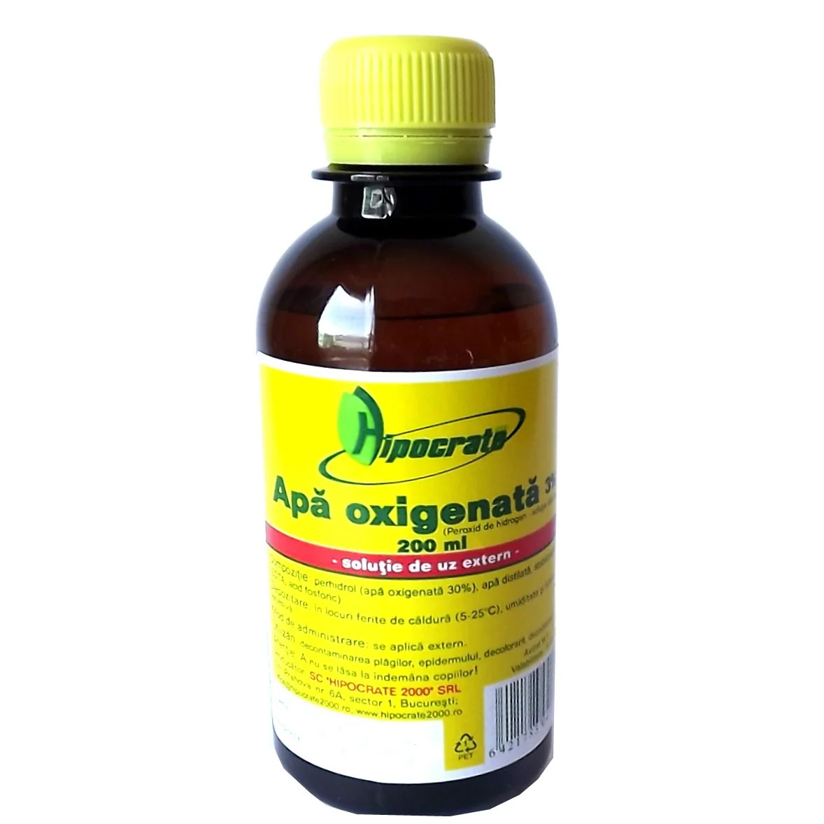 Apa oxigenata 3%, 200ml, Hipocrate