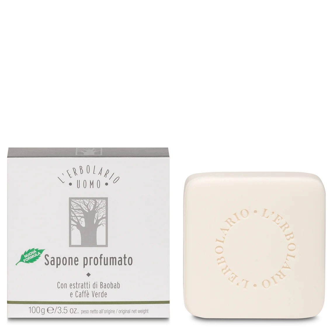 L'Erbolario Uomo Sapun cu extract de baobab, 100g