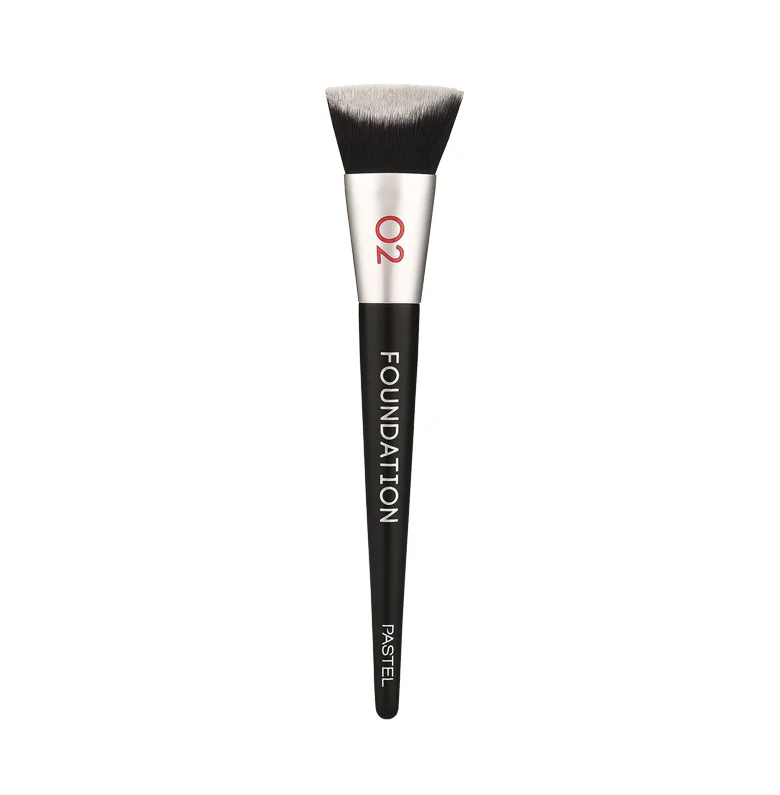 Pensula pentru aplicare fond de ten Profashion Foundation No. 2, 1 bucata, Pastel