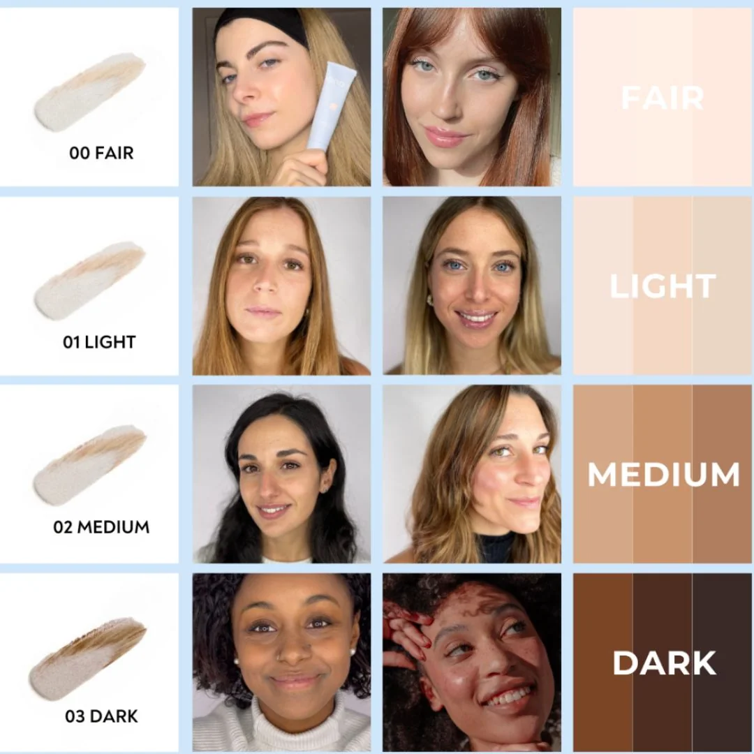 Crema coloranta BB Cream 2 in 1 Natural Beauty cu SPF15 - Medium 02, 30ml, Blondesister