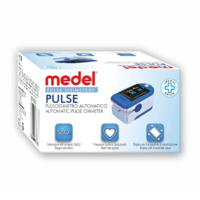 Pulsoximetru de deget automat Pulse, 1 bucata, Medel