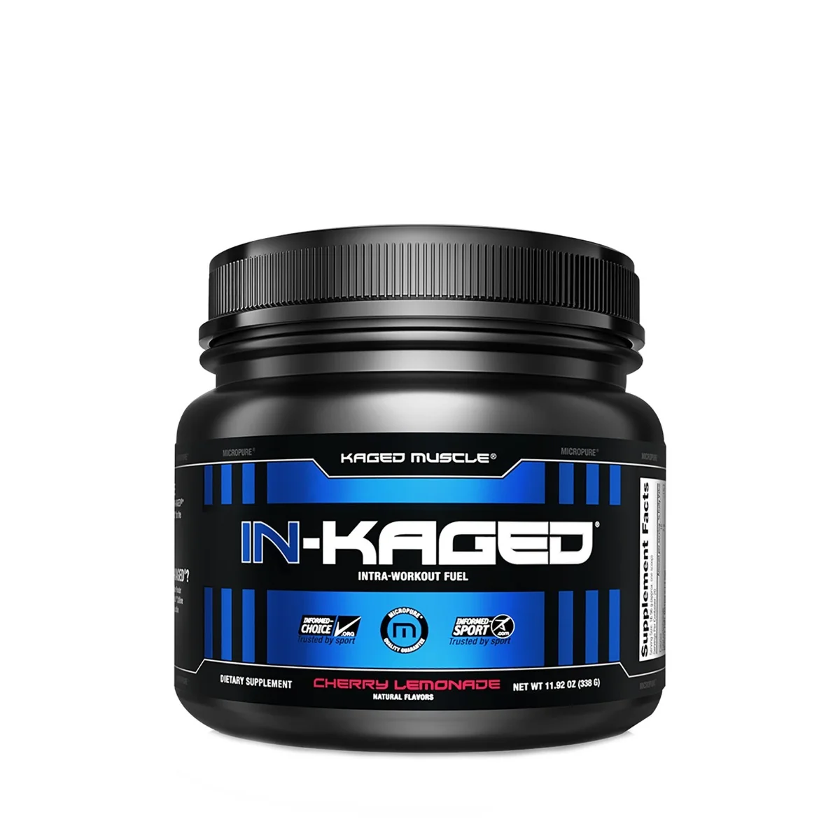 Complex pentru energie cu aroma de limonada cu cirese In-Kaged, 338g, Kaged Muscle