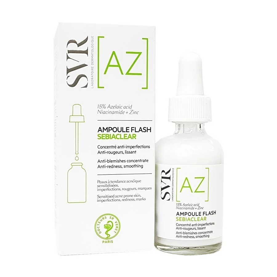 Ser pentru fata Ampoule Flash AZ Sebiaclear, 30ml, SVR