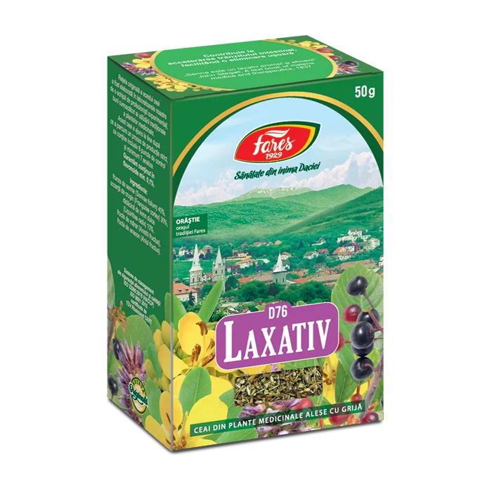 Ceai Laxativ, 50g, Fares