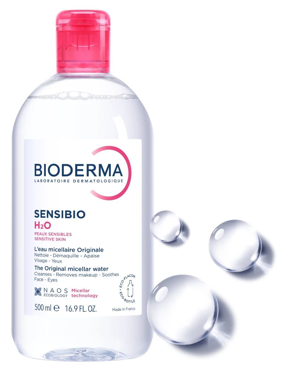 Solutie micelara Sensibio H2O, 500ml, Bioderma
