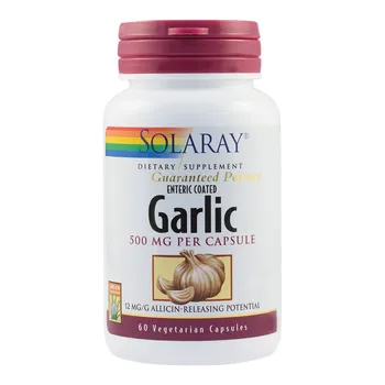 Garlic (Usturoi) 500mg Solaray, 60 capsule, Secom 