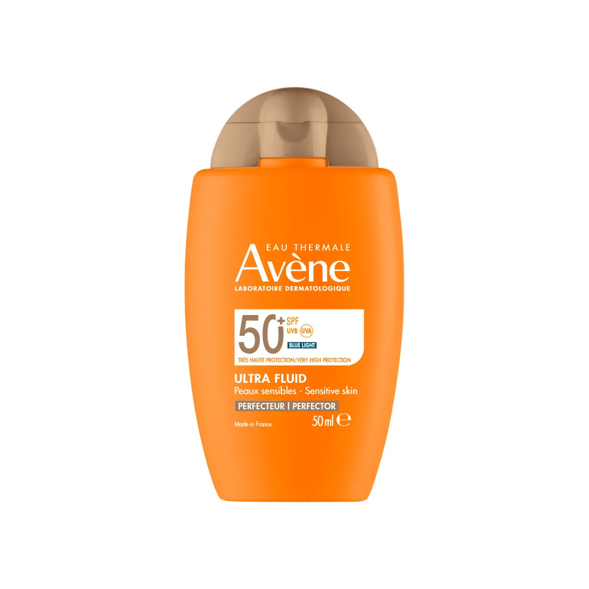 Fluid nuantator cu protectie solara pentru piele normala si mixta SPF 50+ Ultra Triasorb, 50ml, Avene