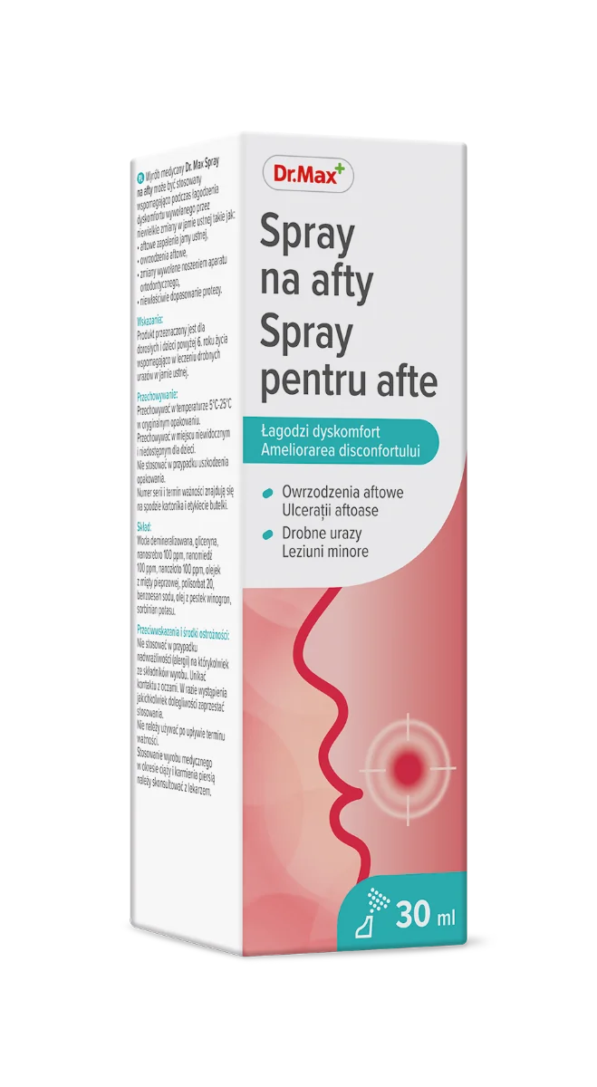Dr. Max Spray pentru afte, 30ml
